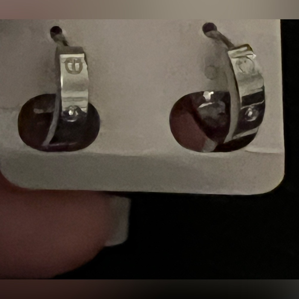 Hoop earrings - Picture 2 of 2